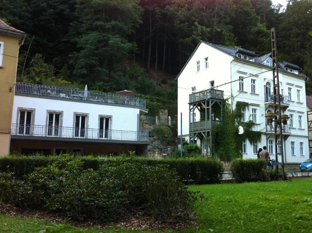 Apartmenthaus Saxonia Bad Schandau Exterior foto